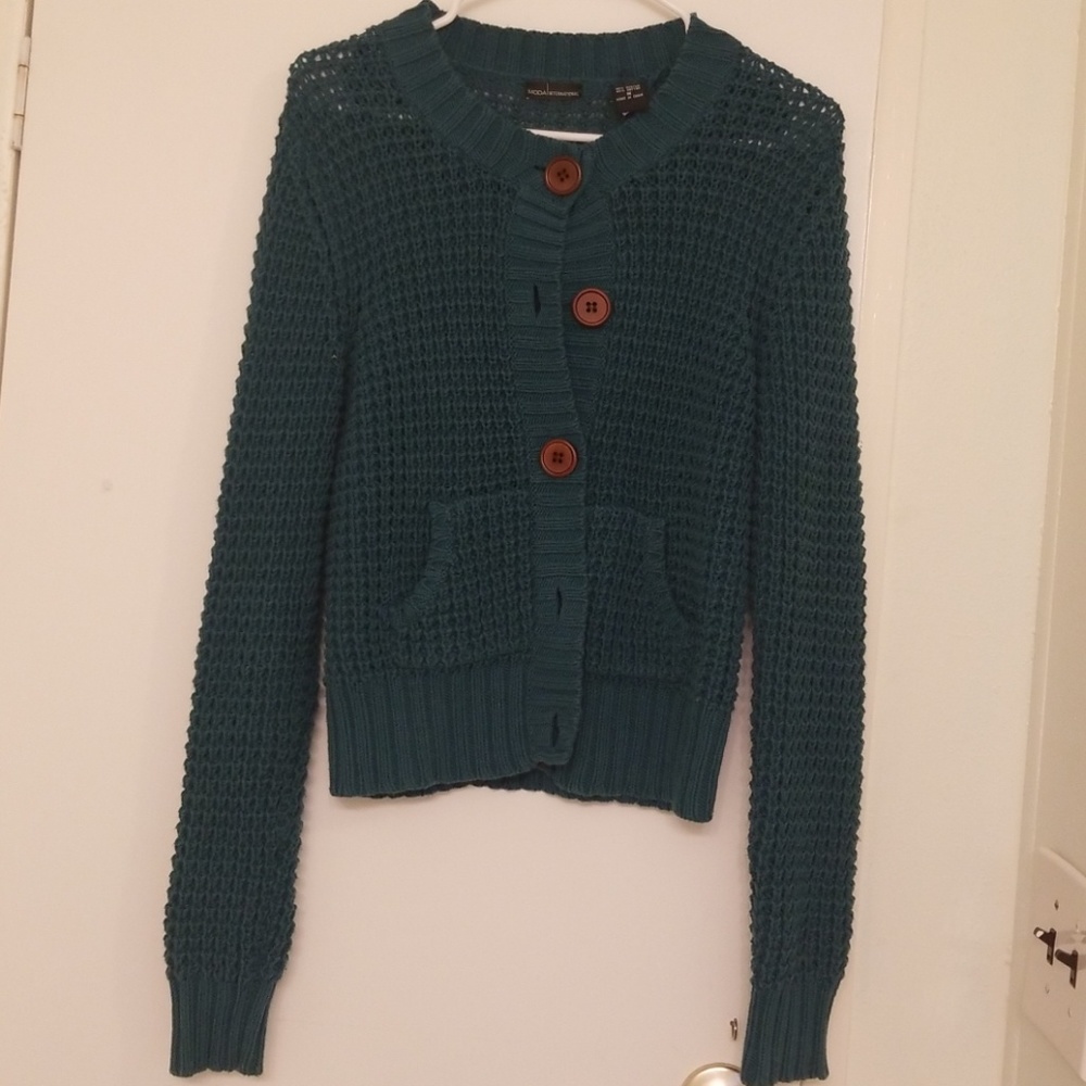 Aqua Green Sweater